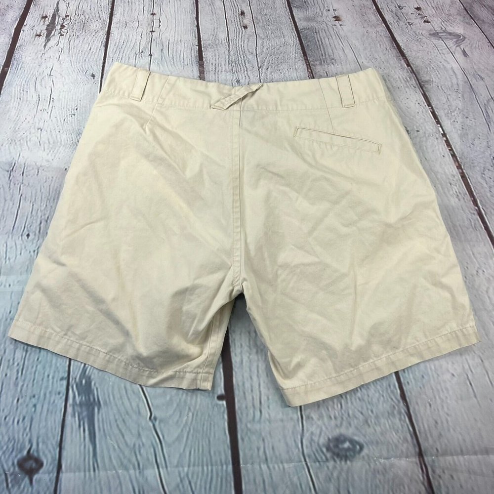 Kavu Womens Chino Hiking Shorts Sz 10 Beige 100% Cotton 6" Inseam - Picture 11 of 11